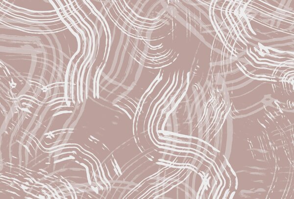 Carta da parati Linee bianche su sfondo rosa, Carta da parati lastrazione, Carta da parati popolare, t00035v1 - Tapeko.it