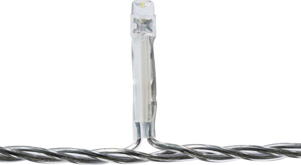 Nedis CLLC180C - tenda luminosa LED 180xLED/7 funzioni 10,9m IP44 bianco freddo