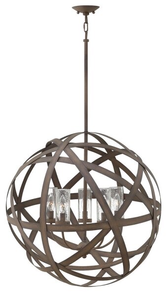 Hinkley - Lampadario da esterno CARSON 5xE14/40W/230V IP44