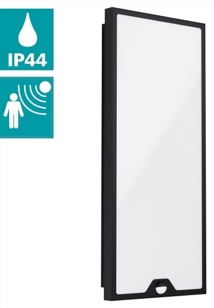 Eglo 99522 - Lampada LED da esterno con sensore CASAZZA LED/18,5W/230V IP44