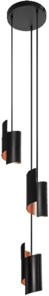 Ledvance - Lampadario LED dimmerabile su filo SMART+ DECOR 3xLED/8W/230V nero Wi-Fi