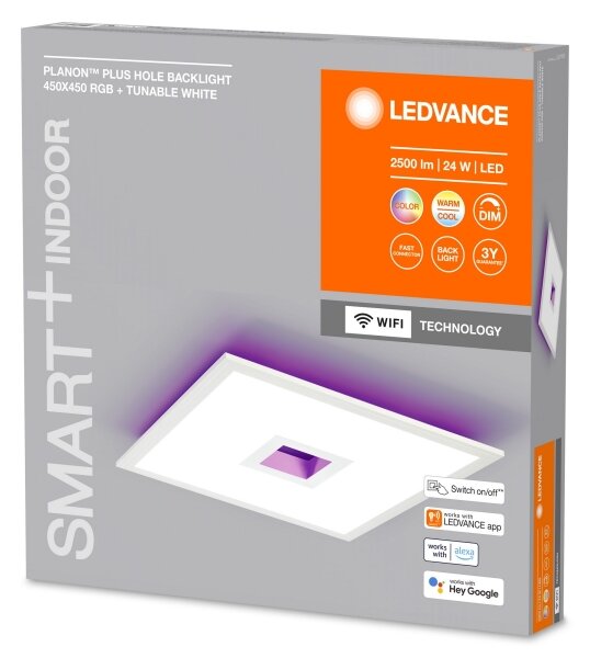 Ledvance- LED RGBW Plafoniera dimmerabile SMART+ PLANON LED/24W/230V Wi-Fi