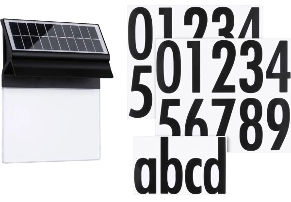 Paulmann 94694 - LED/0,2W IP44 Numero civico solare NEDA 3,7V