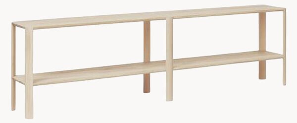 Scaffale in legno di quercia Leaf