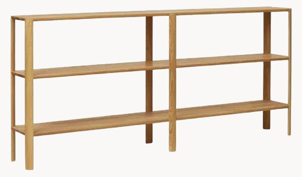 Scaffale in legno di quercia Leaf
