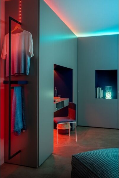 Twinkly TWD200STP-BEU - Striscia LED RGB dimmerabile per esterni 200xLED 10m IP44 WiFi