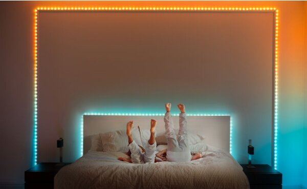 Twinkly TWD060STP-B - LED RGB Striscia dimmerabile DOTS 60xLED 3 m Wi-Fi USB