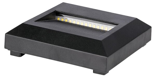 LED Illuminazione delle scale per esterni LED/2W/230V IP65 4000K nero