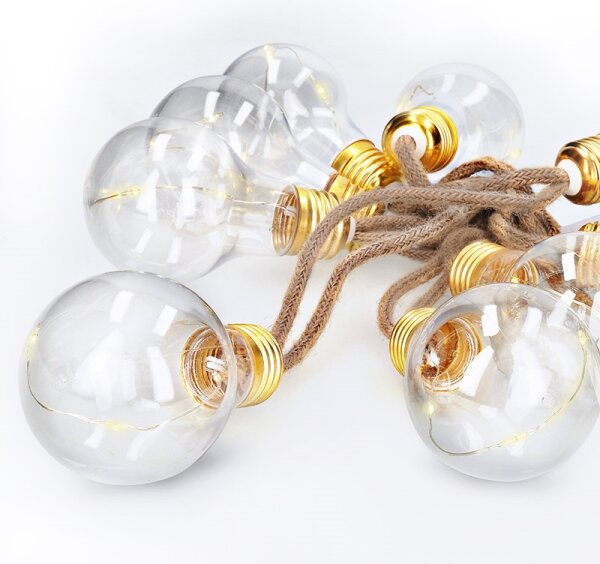 Brilagi - Catena decorativa a LED 10xLED/3xAA 1,8m bianco caldo