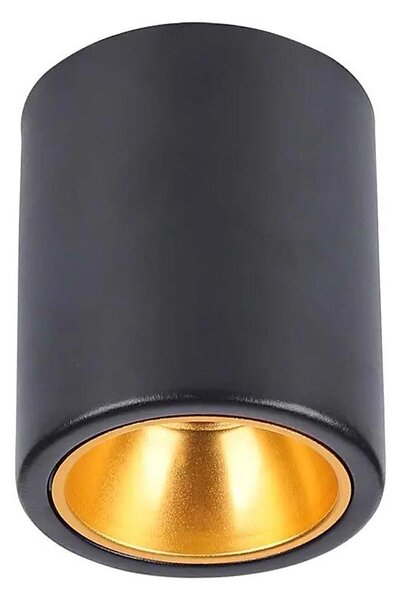 Luce Spot 1xGU10/35W/230V tondo nero