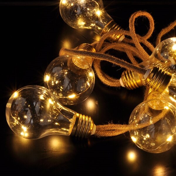 Brilagi - Catena decorativa a LED 10xLED/3xAA 1,8m bianco caldo