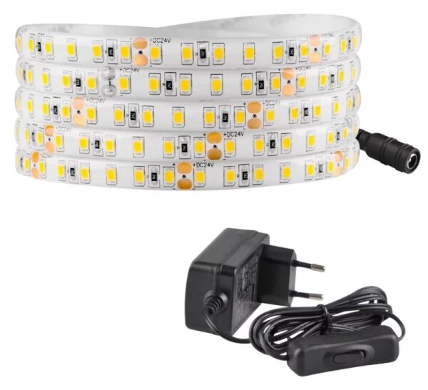 Striscia LED esterna 3m LED/23W/24V/230V 4000K IP65