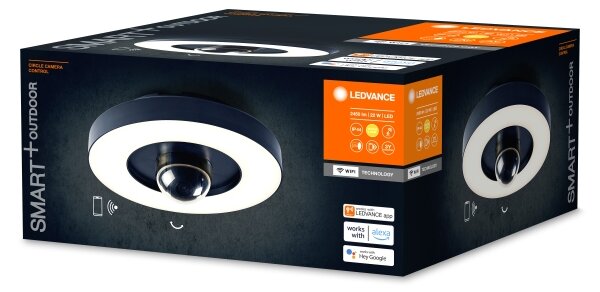 Ledvance - LED Lampada da esterno con sensore e camera LED/22W/230V IP44 Wi-Fi