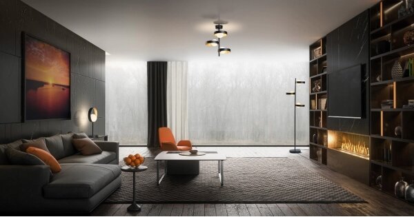 Ledvance - Lampadario a sospensione con supporto rigido DECOR 3xG9/28W/230V