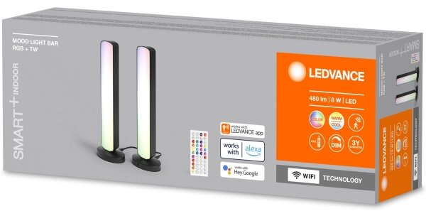 Ledvance - SET 2x LED RGBW Lampada da tavolo dimmerabile MOOD LIGHT LED/4W/230V + +TC