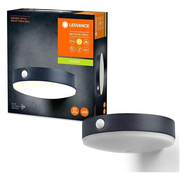 Ledvance ENDURA STYLE LED 6W 3,7V IP44 lampada solare da parete con sensore