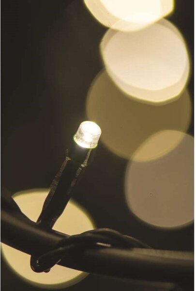 Catena LED da esterno 80xLED/13m IP44, bianco caldo
