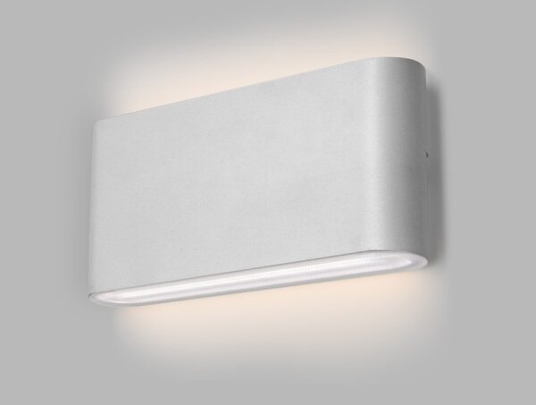 LED2 - Applique LED da esterno FLAT 2xLED/5W/230V IP65