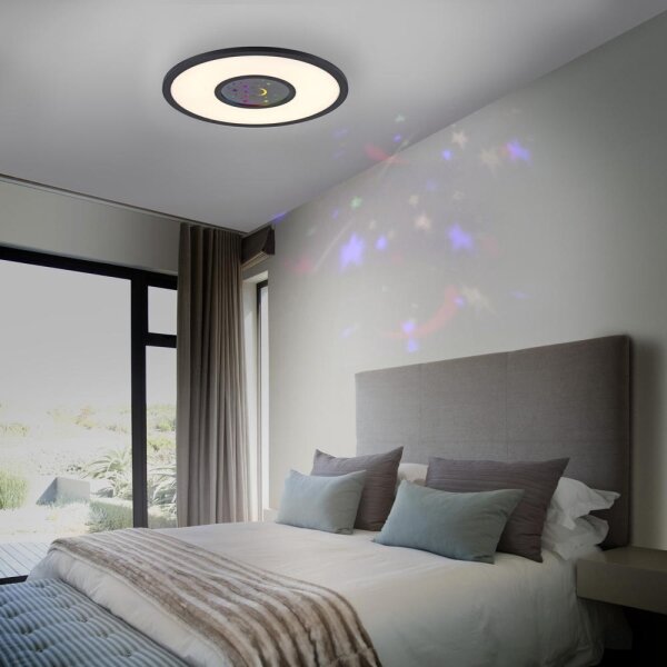 Leuchten Direkt 15572-18 - LED RGBW Luce dimmerabile ASTRO LED/17,5W/230V+tc