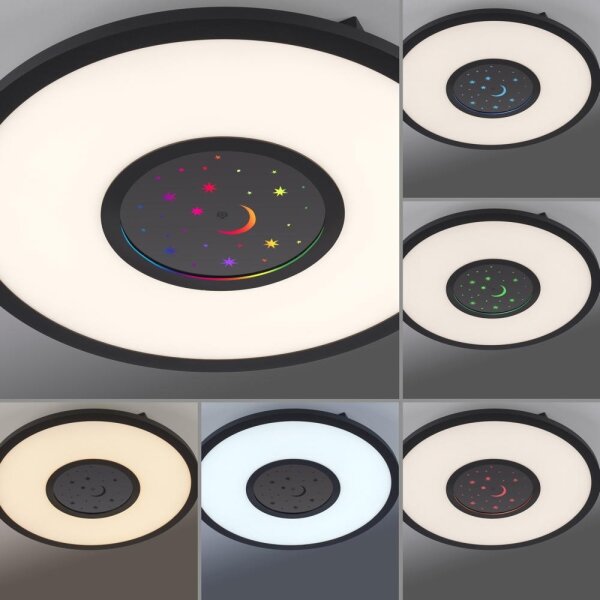 Leuchten Direkt 15572-18 - LED RGBW Luce dimmerabile ASTRO LED/17,5W/230V+tc