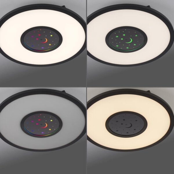 Leuchten Direkt 15572-18 - LED RGBW Luce dimmerabile ASTRO LED/17,5W/230V+tc