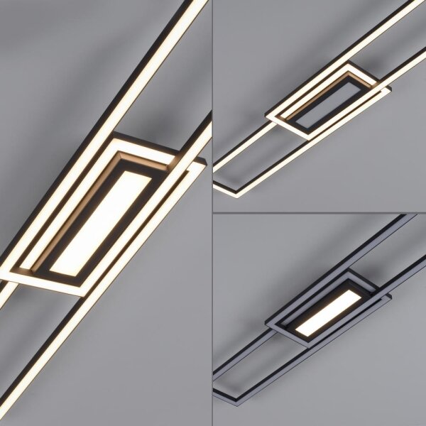 Leuchten Direkt 14696-18 - LED Lampadario a plafone dimmerabile ASMIN LED/45W/230V