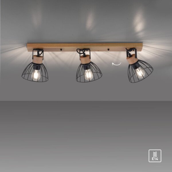 Leuchten Direkt 11418-18 - Faretto LAMI 3xE27/25W/230V
