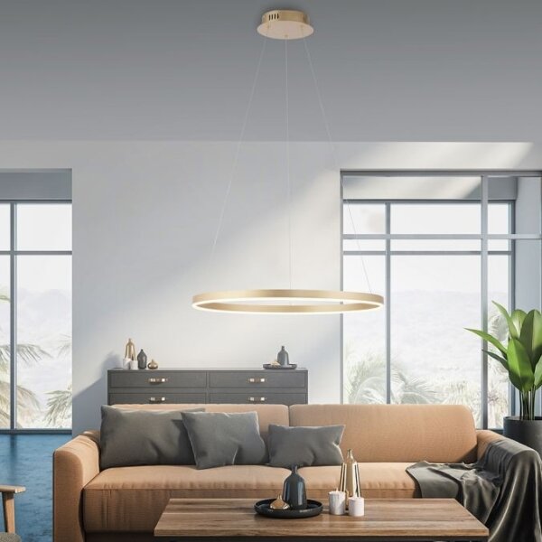 Leuchten Direkt 15394-60 - Lampadario LED dimmerabile su filo RITUS LED/28W/230V