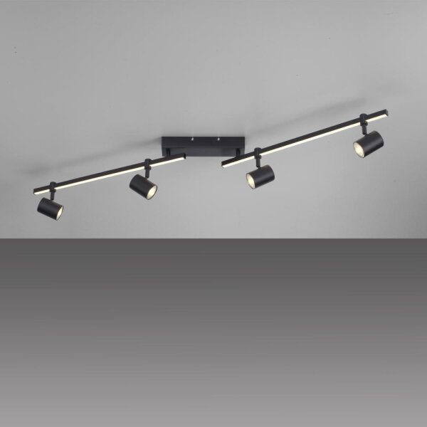 Paul Neuhaus 6525-18 - Faretto LED BARIK 4xGU10/4,5W/230V + LED/10W