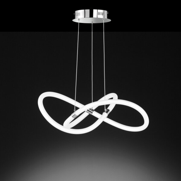 Wofi 11348 - Lampadario LED dimmerabile su filo MIRA LED/39W/230V 3000K + tc