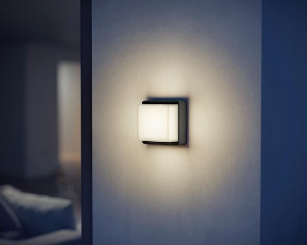 Steinel 078645- Applique a LED con sensore L 845 SC 9W/230V IP44 antracite