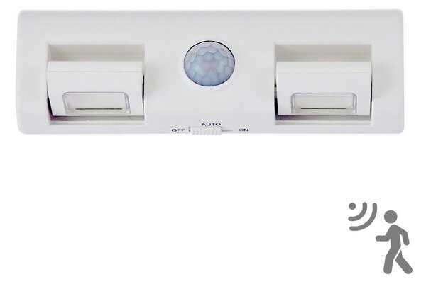 Applique a LED con sensore LED/3xAAA/4,5V