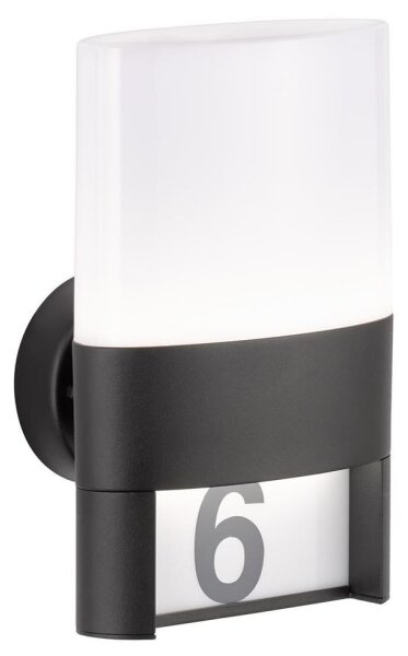 Wofi 12227 - LED Numero civico DIEGO LED/10,5W/230V 3000K IP54