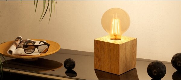 Eglo 43733 - Lampada da tavolo PRESTWICK 1xE27/40W/230V beige