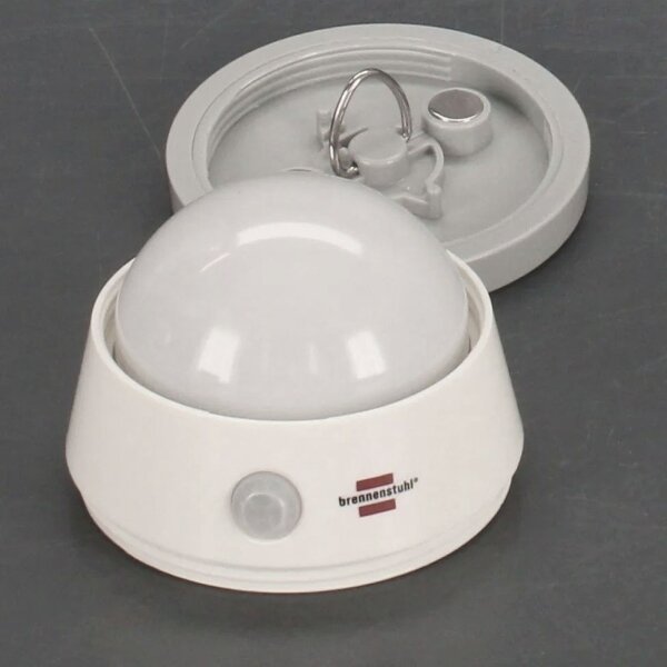 Brennenstuhl - Lampada LED orientativa con sensore movimento LED/3xAA 3000K