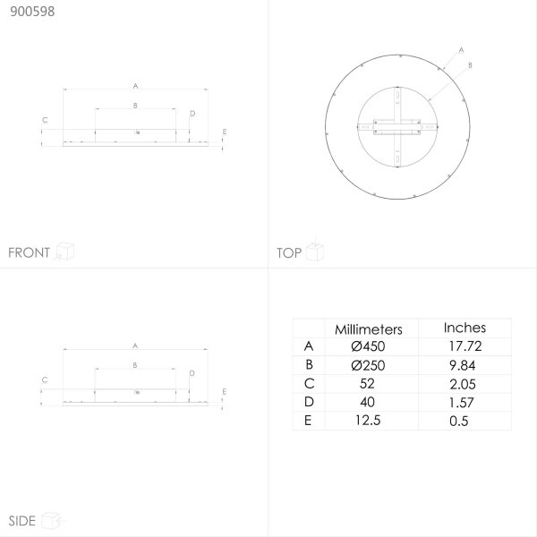 Eglo 900598 - Plafoniera LED Dimmerabile LANCIANO LED/24W/230V + tc