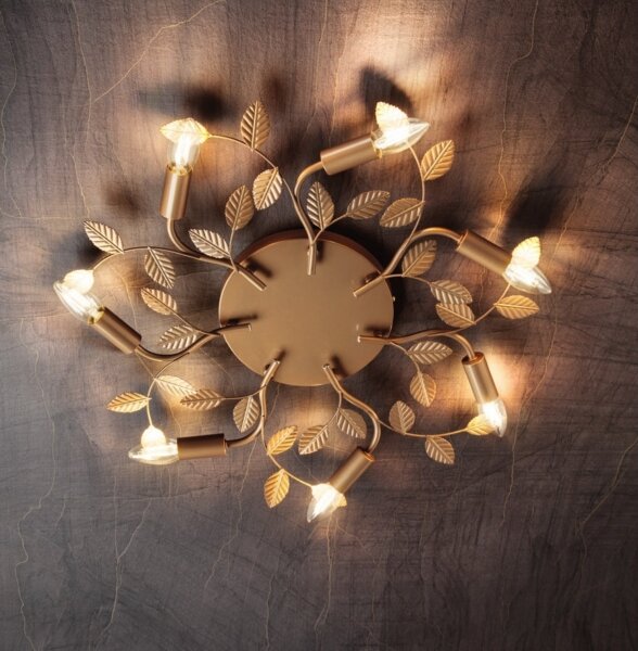 Redo 02-981 - Lampadario a plafone TIARA 7xE14/28W/230V