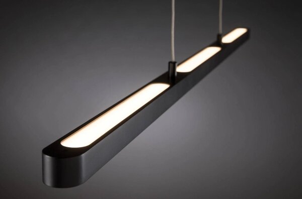 Paulmann 79693 - LED/42W Lampadario dimmerabile su filo LENTO 230V nero