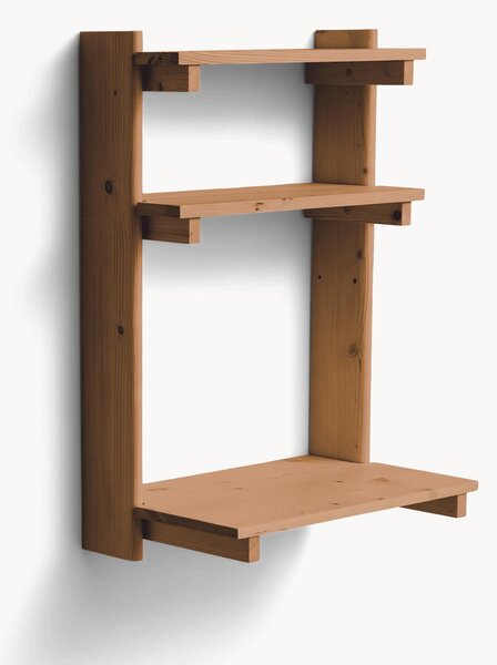Mensola da parete in legno di pino Beam