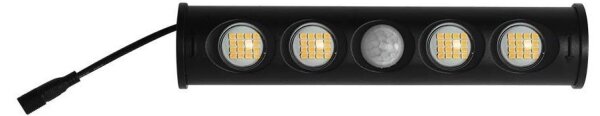Lampada solare da parete LED 8W 3,7V IP65 3000K 4000mAh con sensore