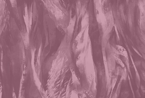 Carta da parati – Morbide onde rosa di design creativo, Carta da parati lastrazione, Carta da parati popolare, t00146v2 - Tapeko.it