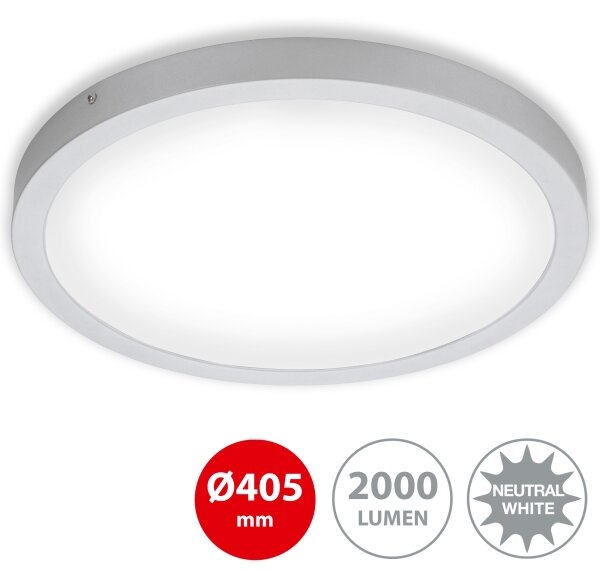 Briloner 7143-414 - Plafoniera LED FIRE LED/24,5W/230V 4000K