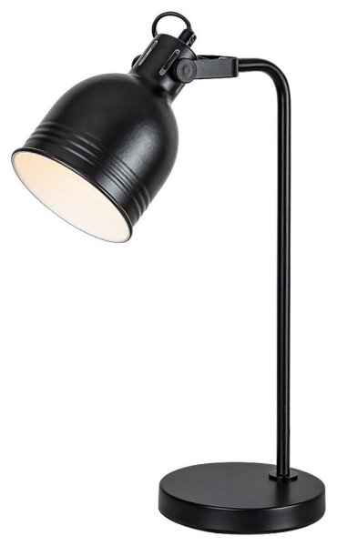 Rabalux 2240 - Lampada da tavolo FLINT 1xE14/25W/230V nero