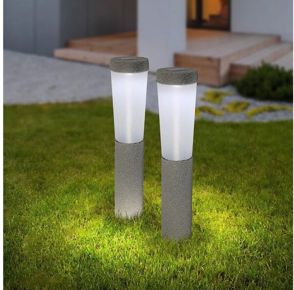 Globo 33785-2 - SET 2x Lampada LED solare SOLAR LED/0,1W/3V 6000K IP44