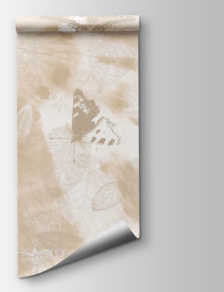 Carta da parati Delicate farfalle su sfondo morbido, Carta da parati Farfalle, Carta da parati popolare, t00177 - Tapeko.it
