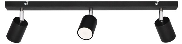 LED Luce Spot a LED TUNE 3xGU10/4,8W/230V nero