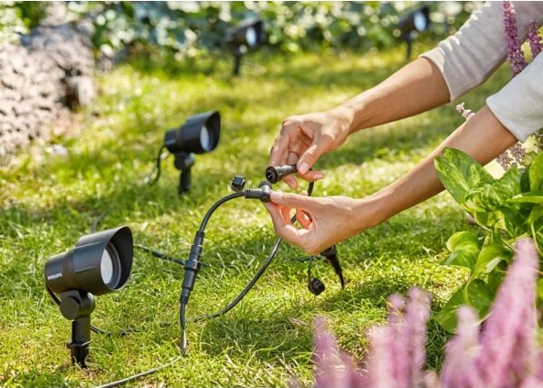 Philips - Faretto LED da esterno GARDENLINK LED/6W/12V 4000K IP44