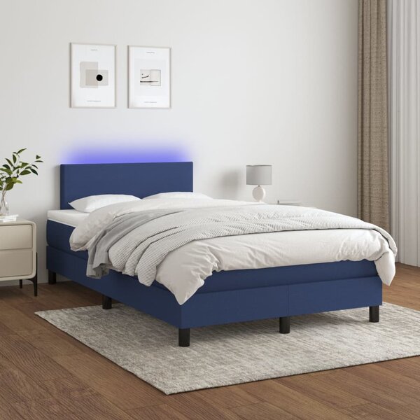 Letto 1 Piazza e Mezzo 120x200 cm con Rete Antea Blu