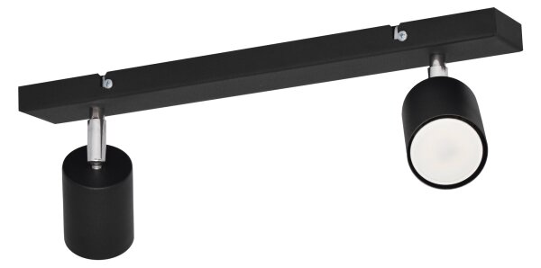 LED Luce Spot a LED TUNE 2xGU10/4,8W/230V nero