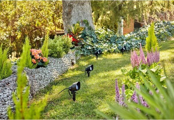 Philips -SET 3x Luce Spot a LED da esterno GARDENLINK LED/6W/230V 2700K IP44